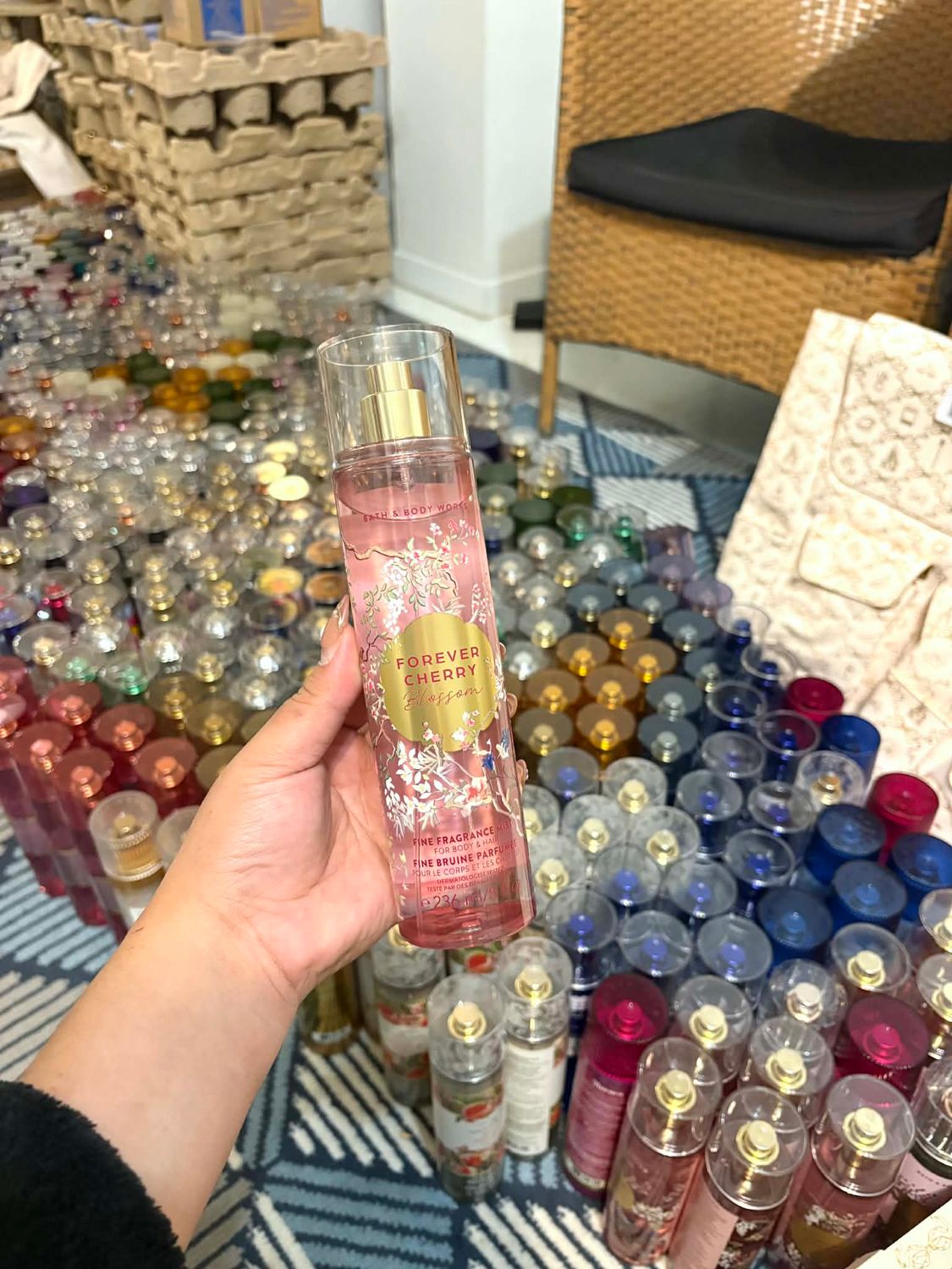 FOREVER CHERRY BLOSSOM MIST INTRANSIT ETA:JULY/AUG