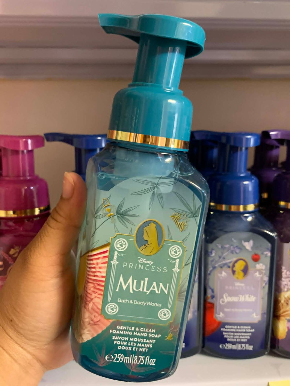 DISNEY MULAN HANDSOAP ONHAND