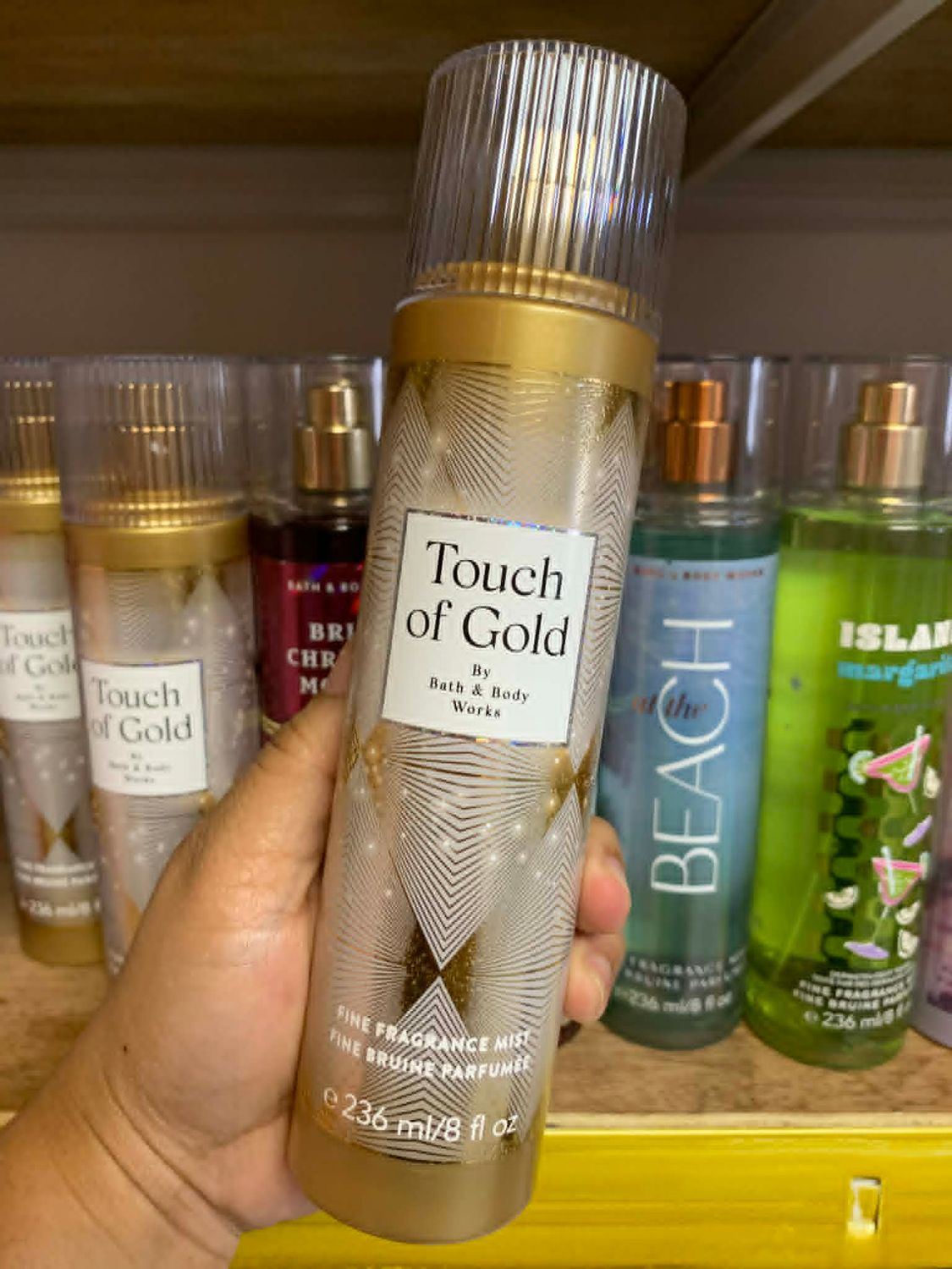 TOUCH OF GOLD FS MIST ONHAND