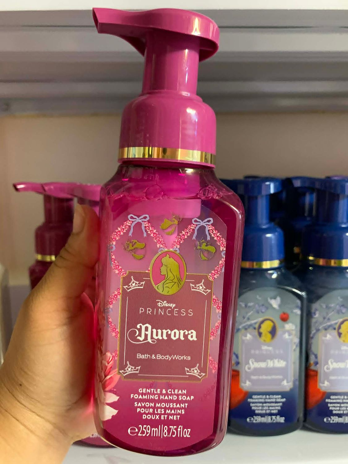 DISNEY AURORA HANDSOAP ONHAND