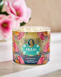 DISNEY MULAN 3 WICK CANDLE ONHAND