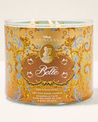 DISNEY BELLE 3 WICK CANDLE ONHAND