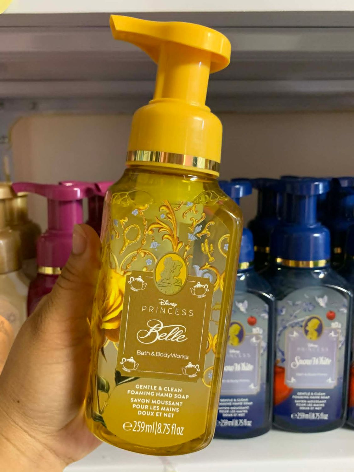 DISNEY BELLE HANDSOAP ONHAND