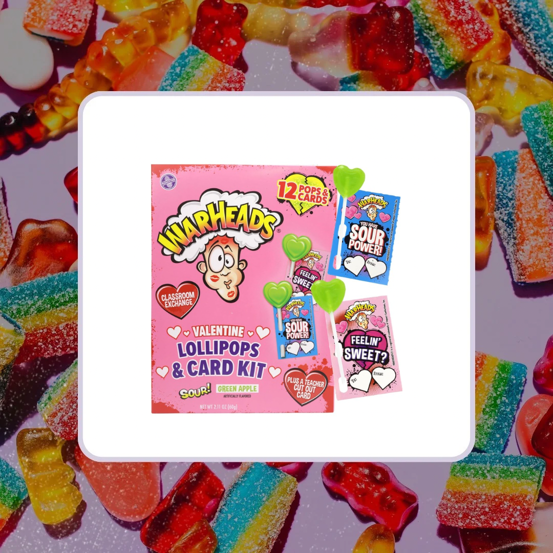 Warhead Lollipop - Valentines Edition