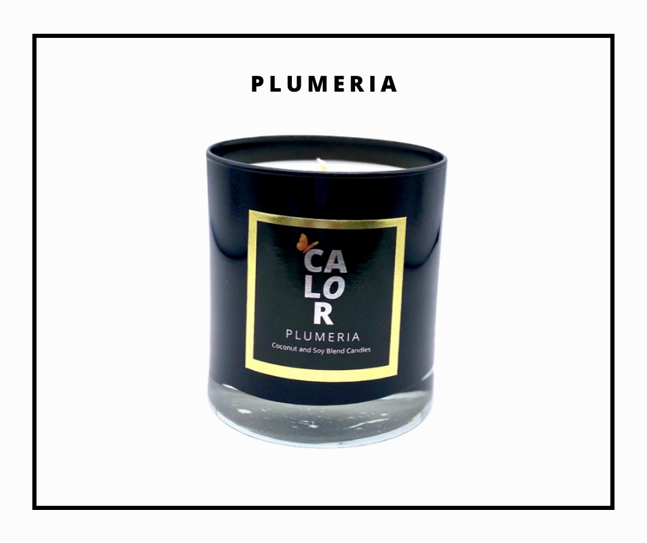 Plumeria Scented Luxury Candle