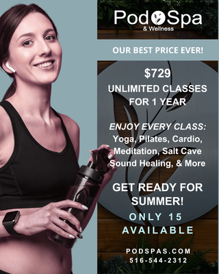 1 Year Unlimited Classes