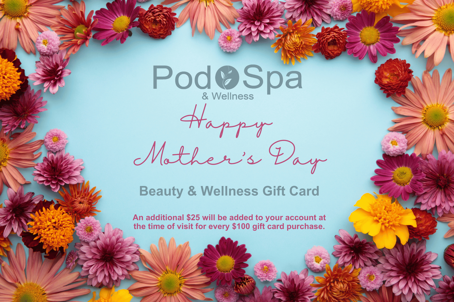Pod Spa Gift Cards