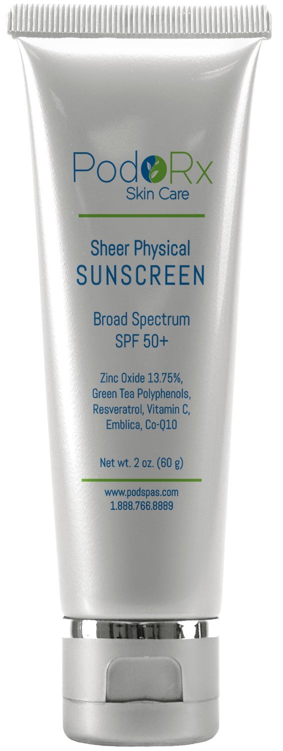 Sheer Physical Sunscreen Cream SPF 50+ 2 oz.