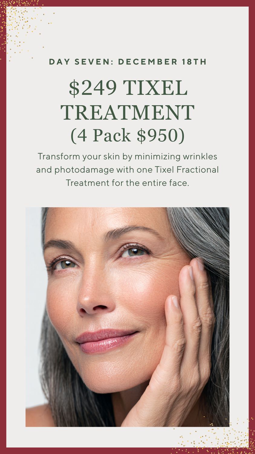 12 Days of Saving: Day 7-Tixel Fractional Full-Face Treatment 4 Pack $950
