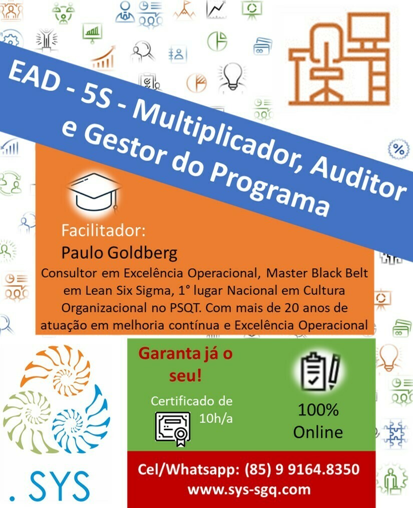 EAD - 5S - Multiplicador, Auditor e Gestor do Programa