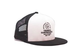 Thomas Surfboards Girl Head Trucker Hat - Black