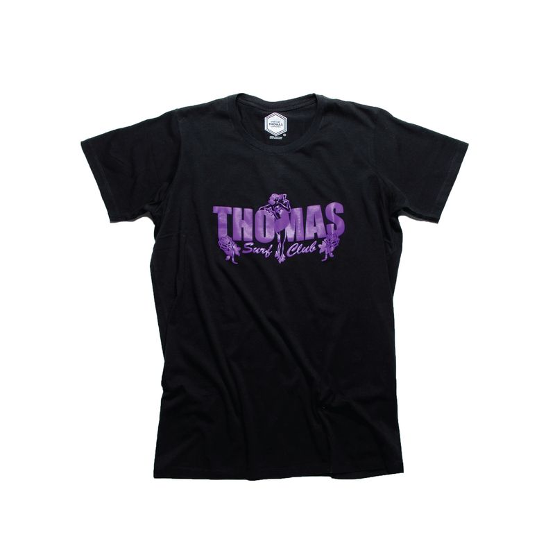 Thomas Surf Club T-Shirt (SALE) - Slate Black