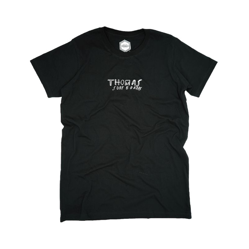 Thomas x Bob Moore Embroided T-Shirt - Black