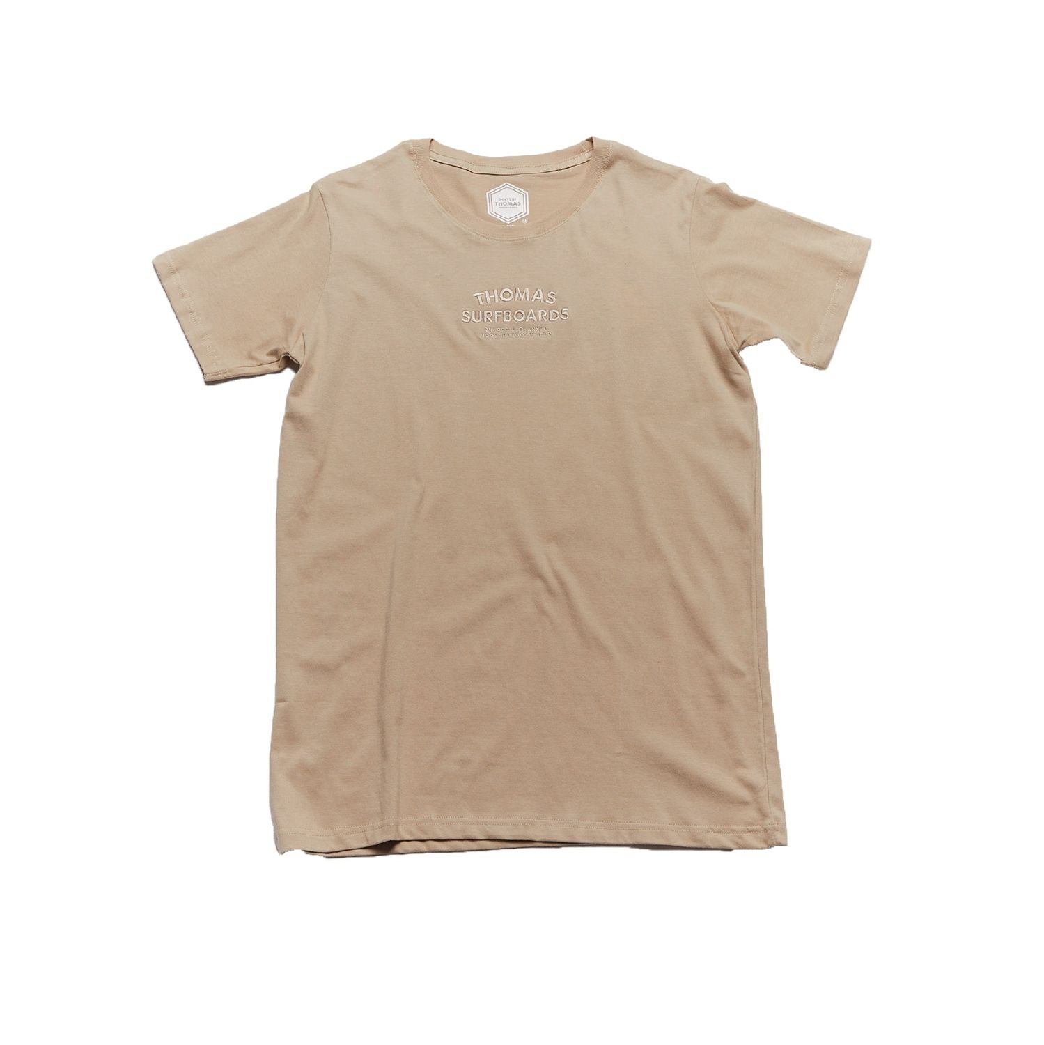 Thomas Noosapalloza Embroided T-Shirt (SALE) - Sand
