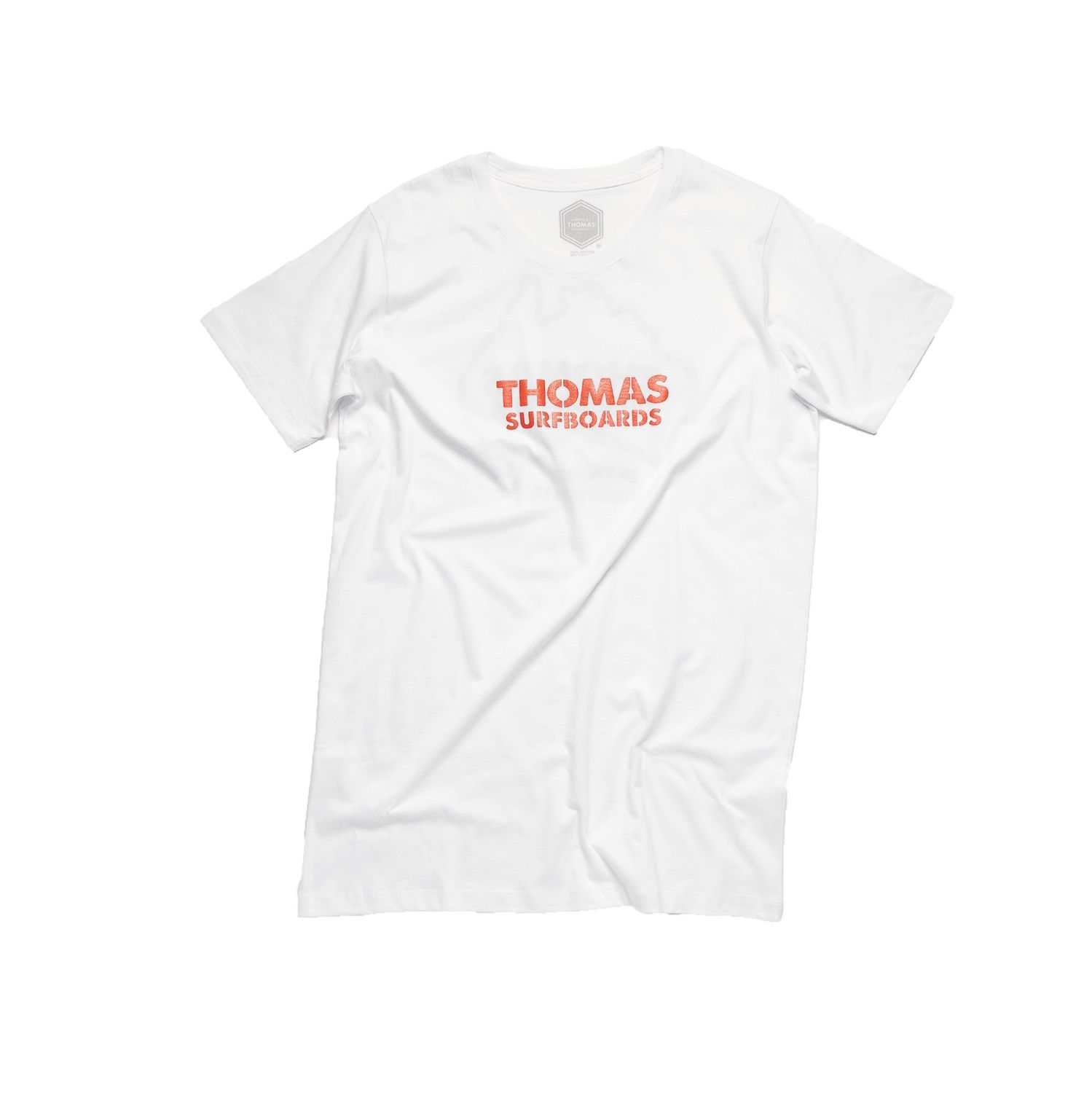 Thomas Box Label T-Shirt (SALE) - White
