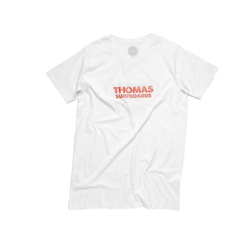 Thomas Box Label T-Shirt (SALE) - White