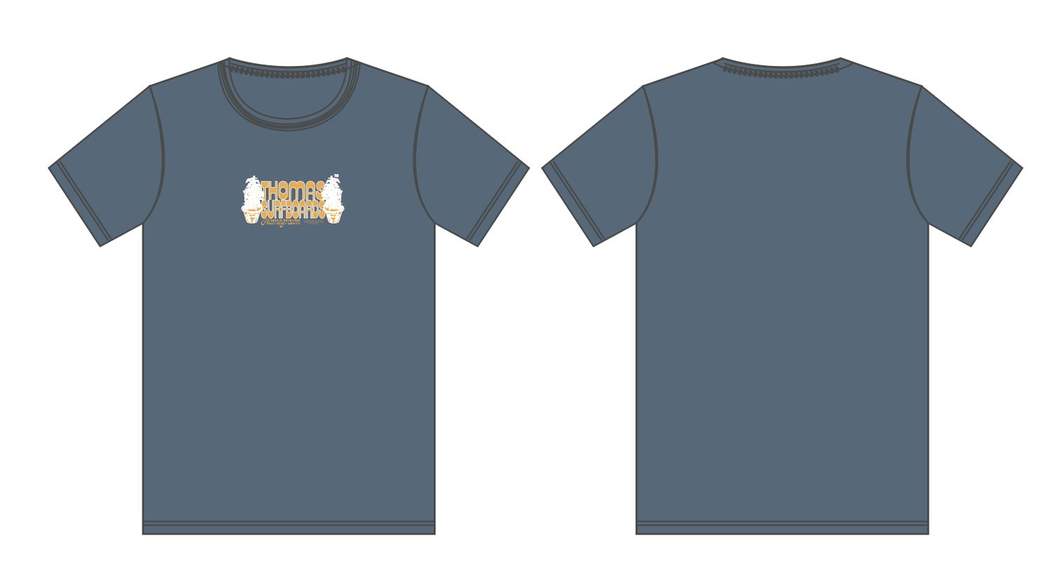 Thomas Homegrown T-Shirt - Captain&#39;s Blue