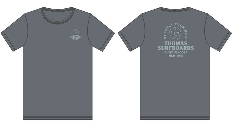 Thomas Girl Head T-Shirt - Vintage Indigo