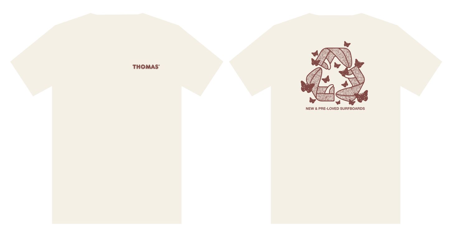 Thomas Repair &amp; Reuse T-Shirt - Dirty White
