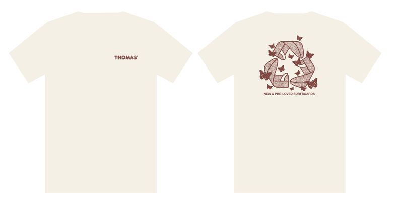 Thomas Repair &amp; Reuse T-Shirt - Dirty White