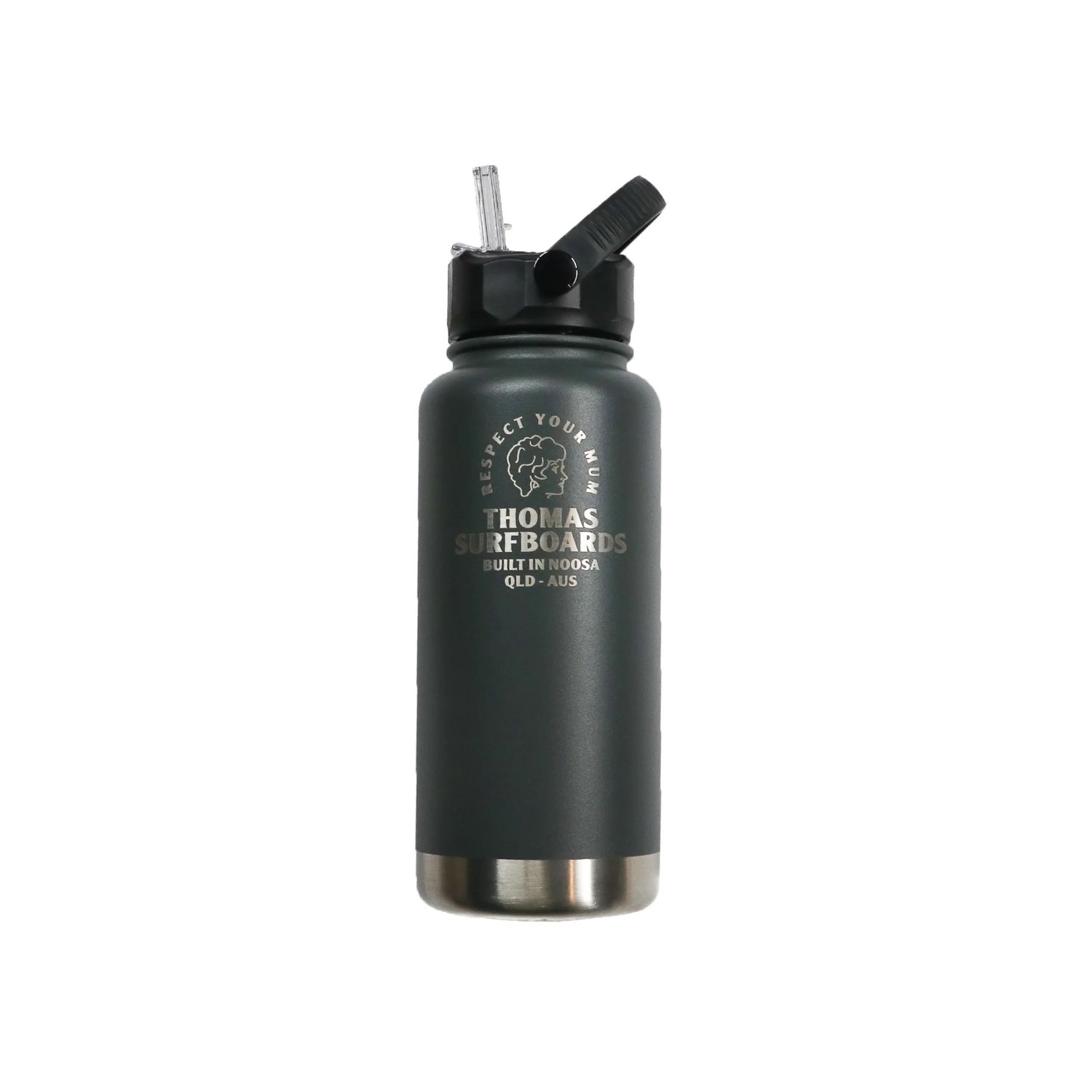Thomas x Pargo Sports Bottle 950ml - BBQ Charcoal