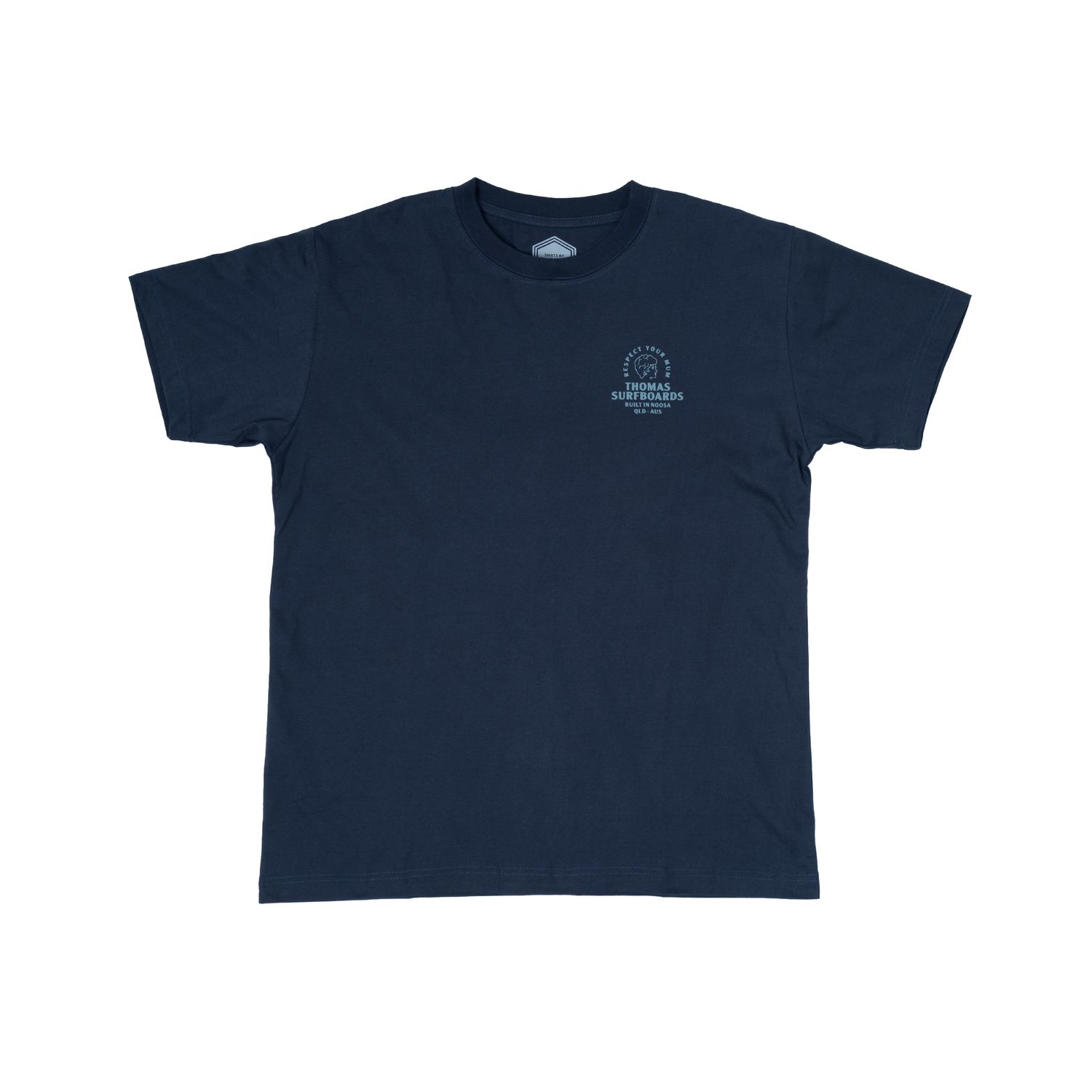 Thomas Girl Head T-Shirt - Vintage Indigo