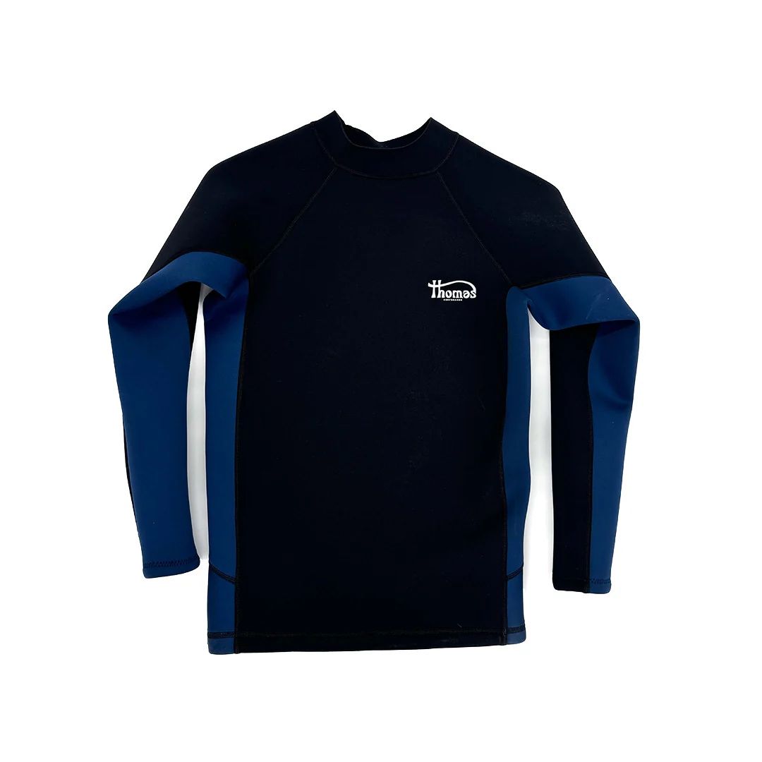 Thomas Wetsuit Top - Black