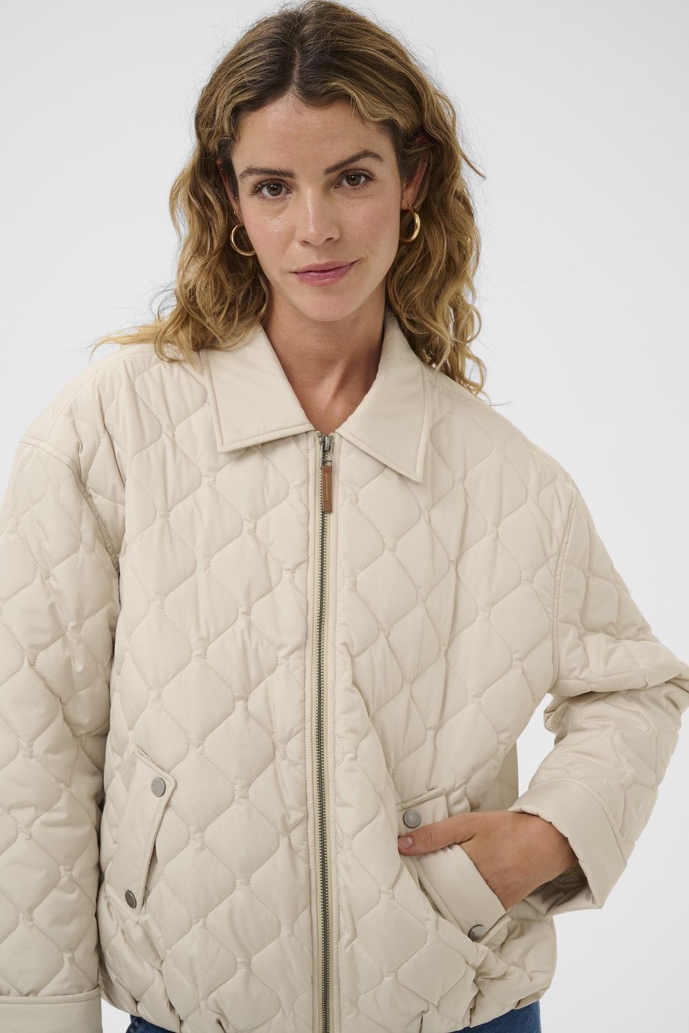 CR Arwen Short Jacket, Colour: Beige, Size: 36