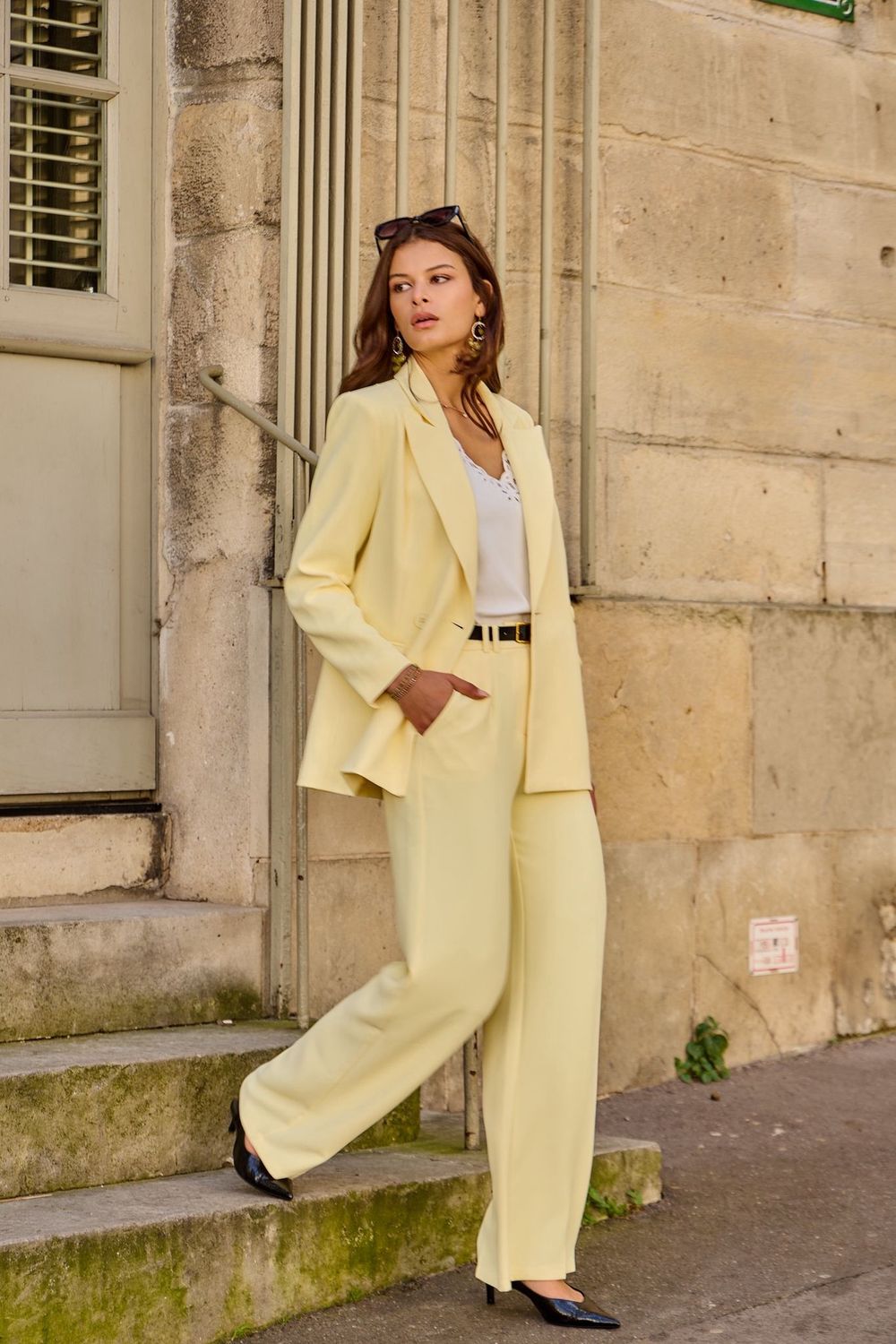 LLM Amber Pants, Colour: Yellow, Size: S