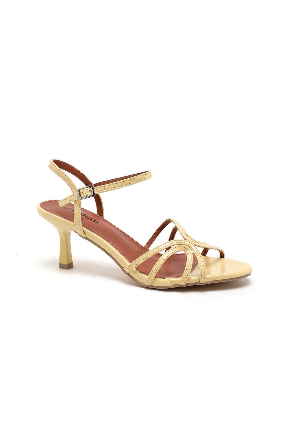 Amelie Heels, Colour: Yellow, Size: 36