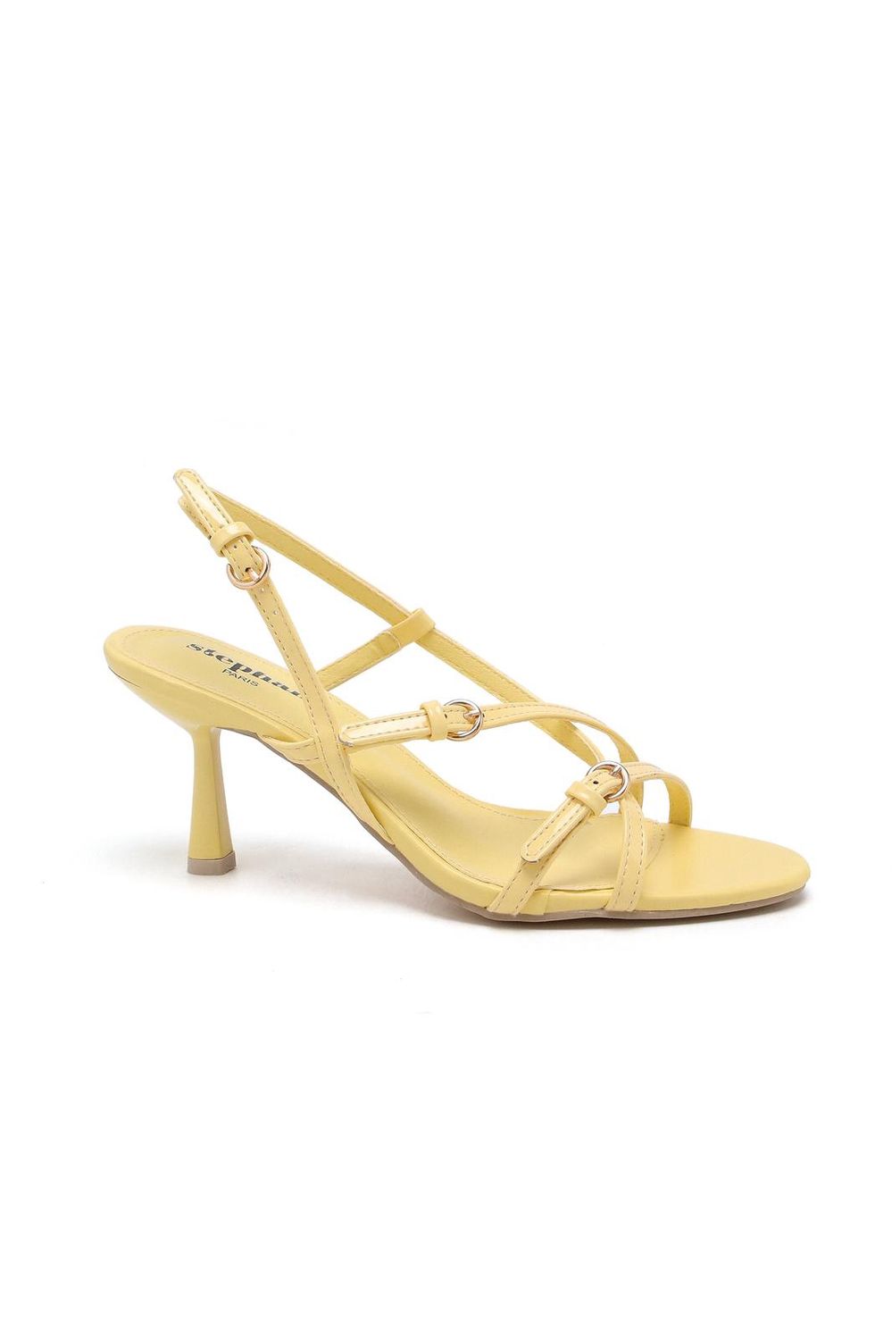 Elise Heels, Colour: Yellow, Size: 36