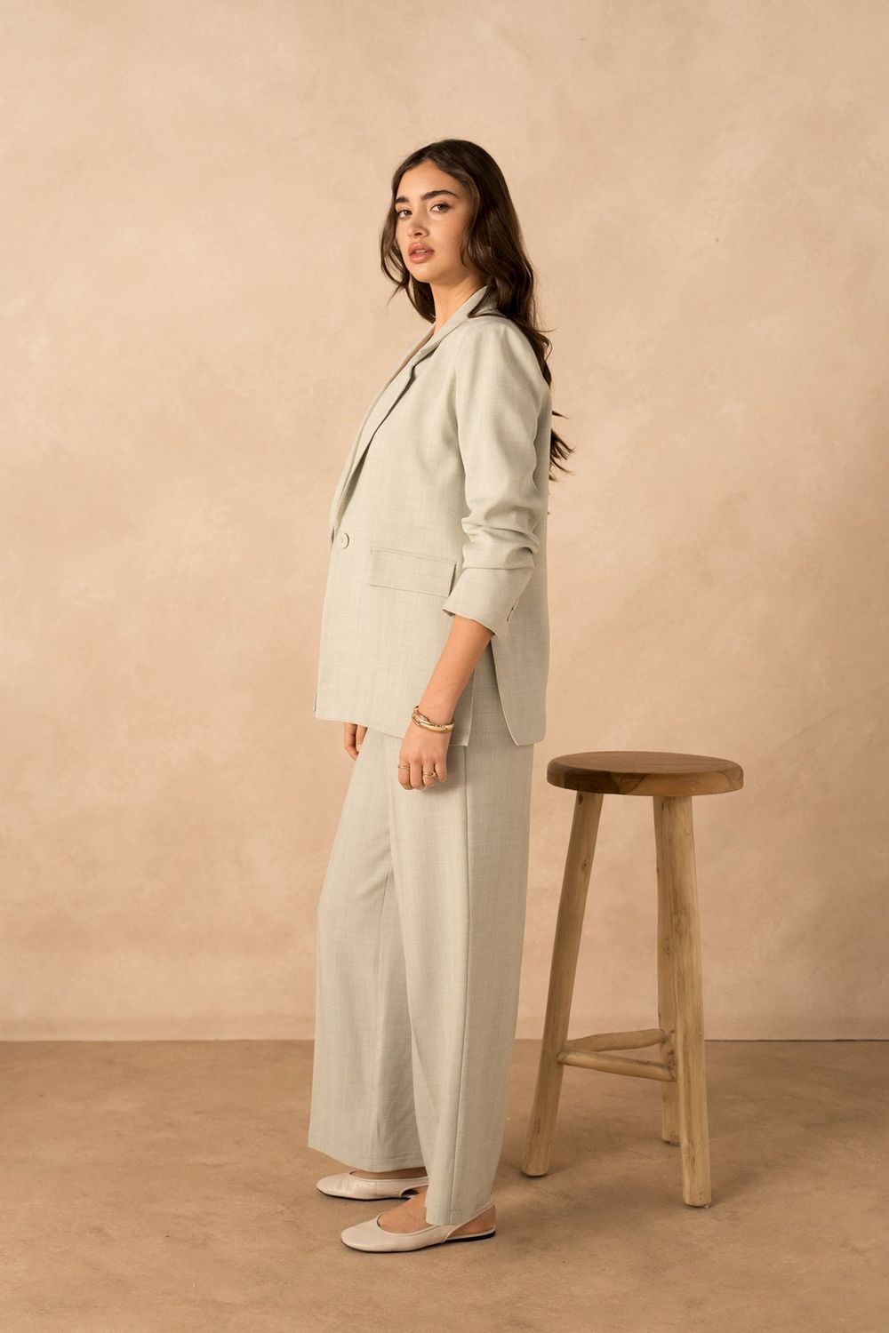 LLM Luna Blazer, Colour: Light Green, Size: S