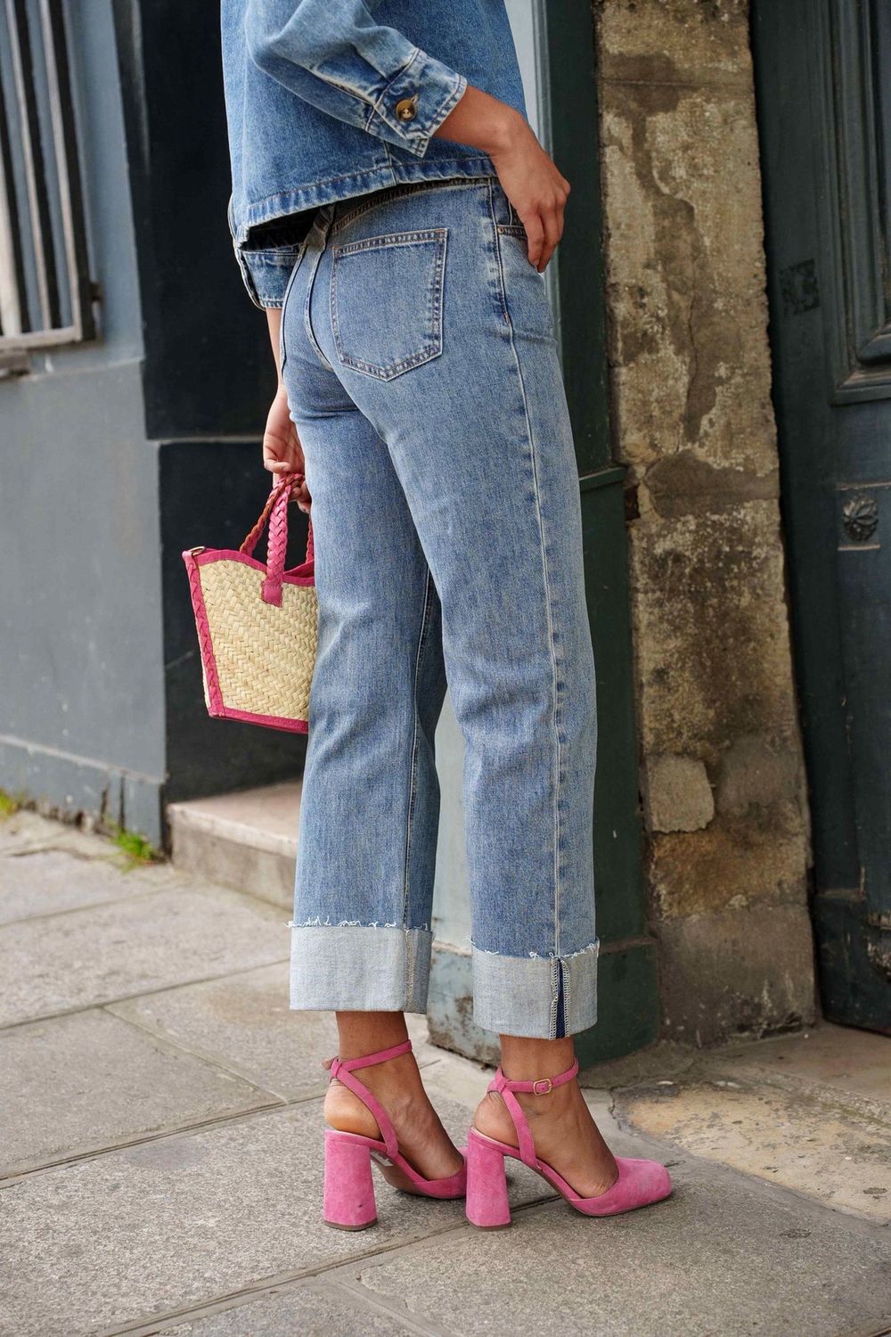 Straight Jeans ILANA, Colour: Denim, Size: 34