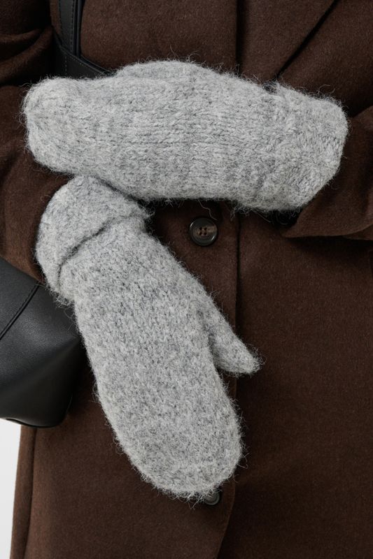 KF Gloves Kiri Knit - Light Grey