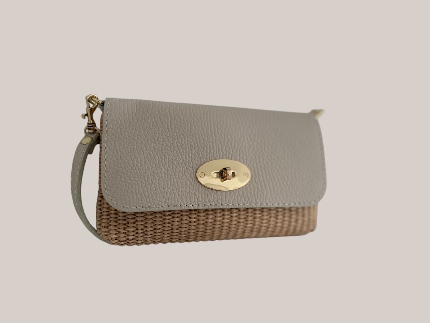 Mona Handbag, Colour: Beige
