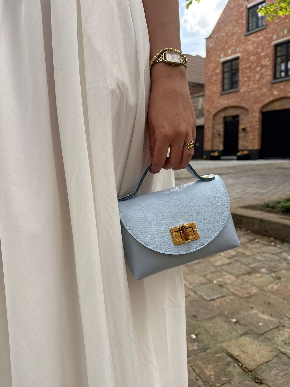 Pauline Handbag, Colour: Blue