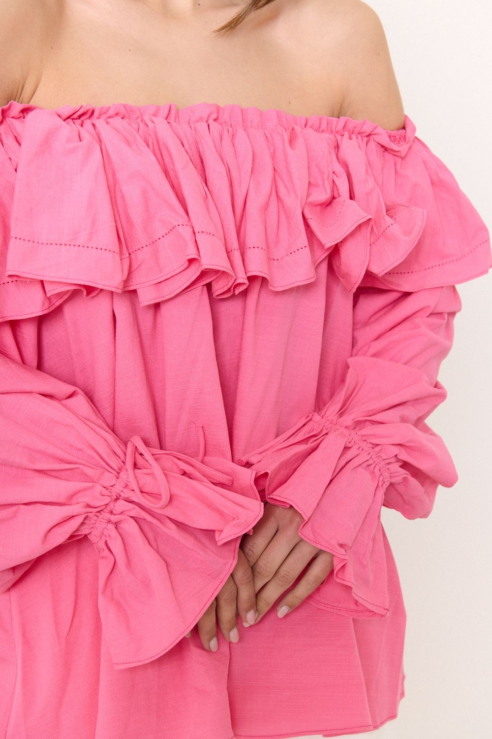 FK Celeste Blouse, Colour: Pink, Size: S/M