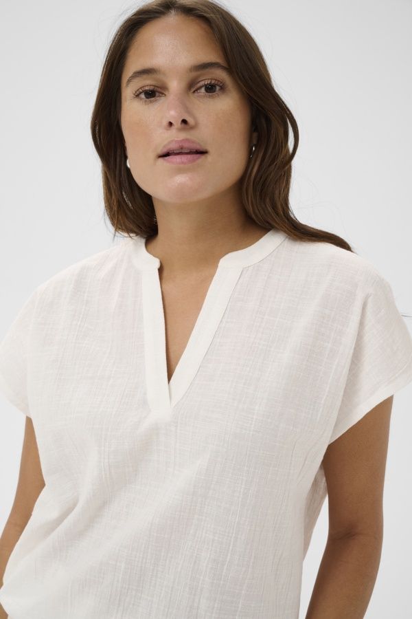 KF Pauline Blouse, Colour: White, Size: 34