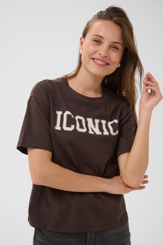 KF Iconic T-Shirt - Brown