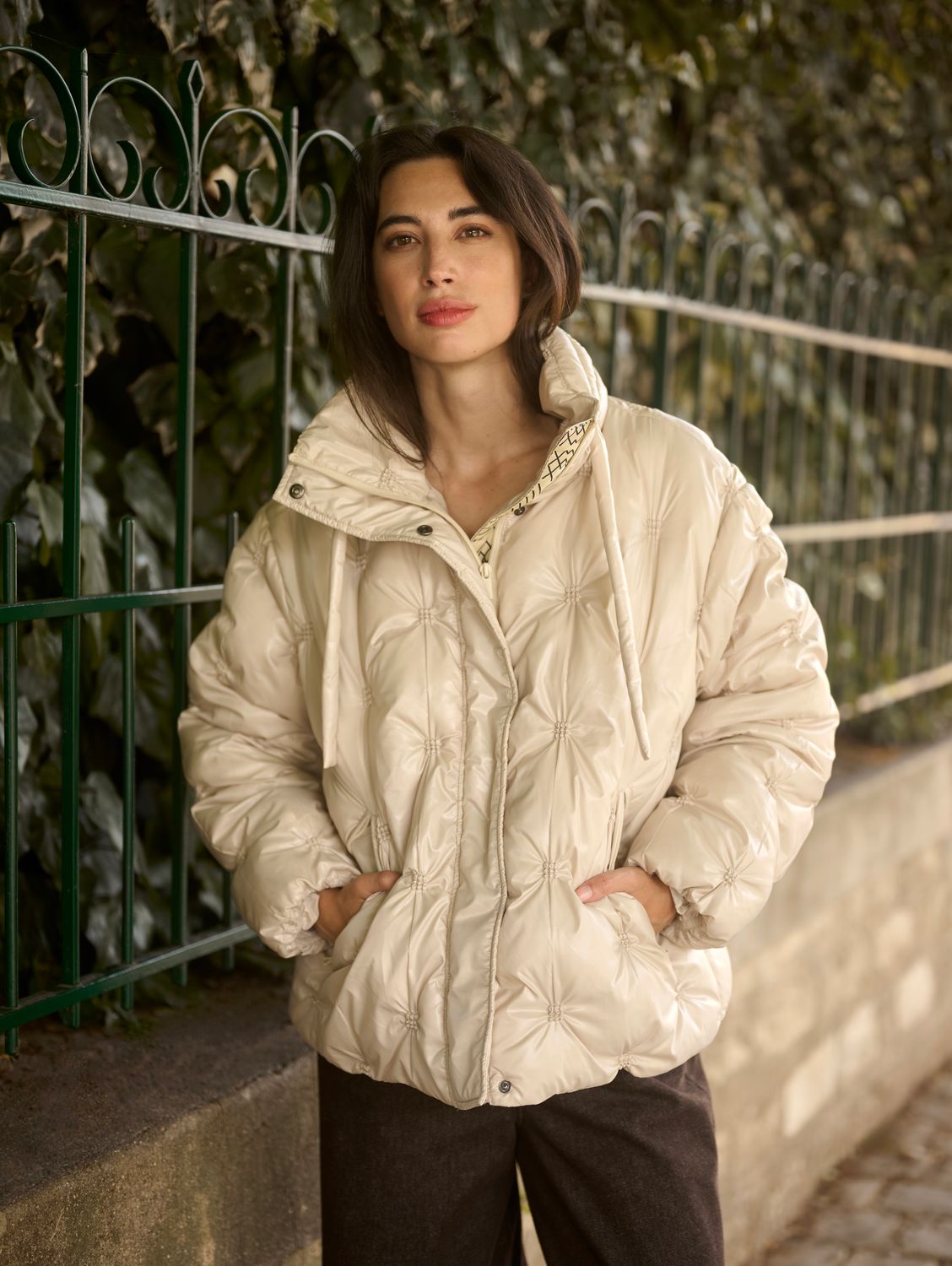 CR Drakie Short Jacket - Ecru