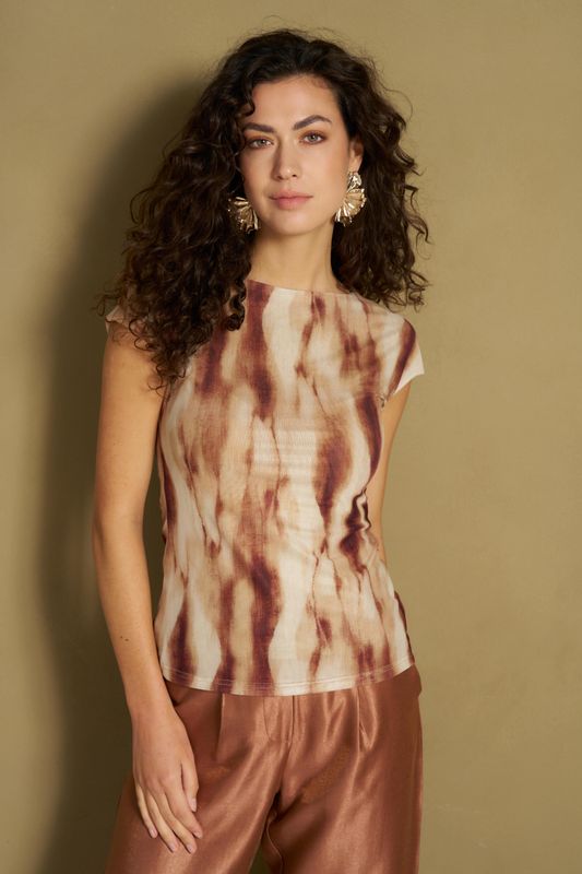 LM Mesh Top Haisa - Brown