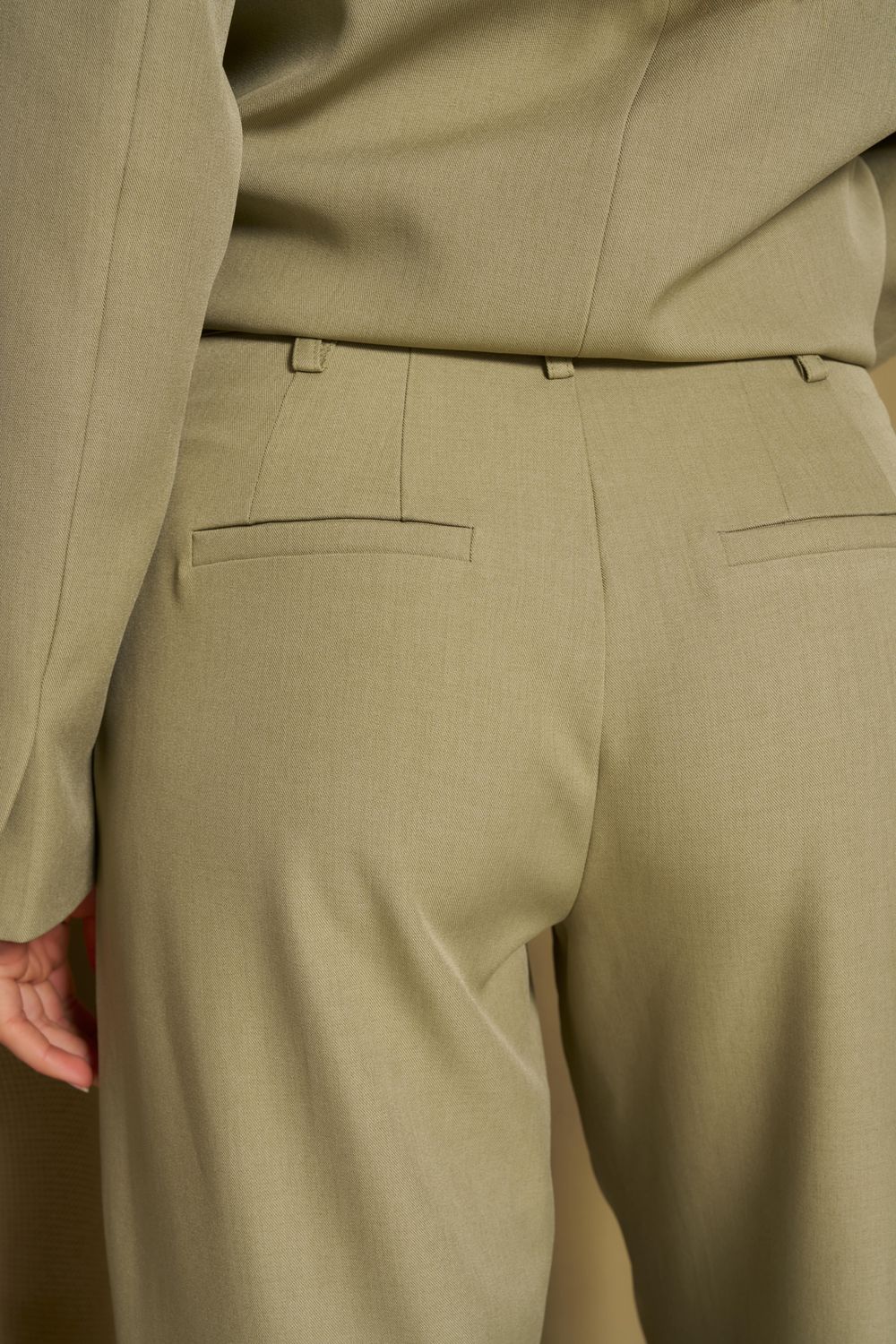 LM Pants Helvi, Colour: Khaki, Size: XS
