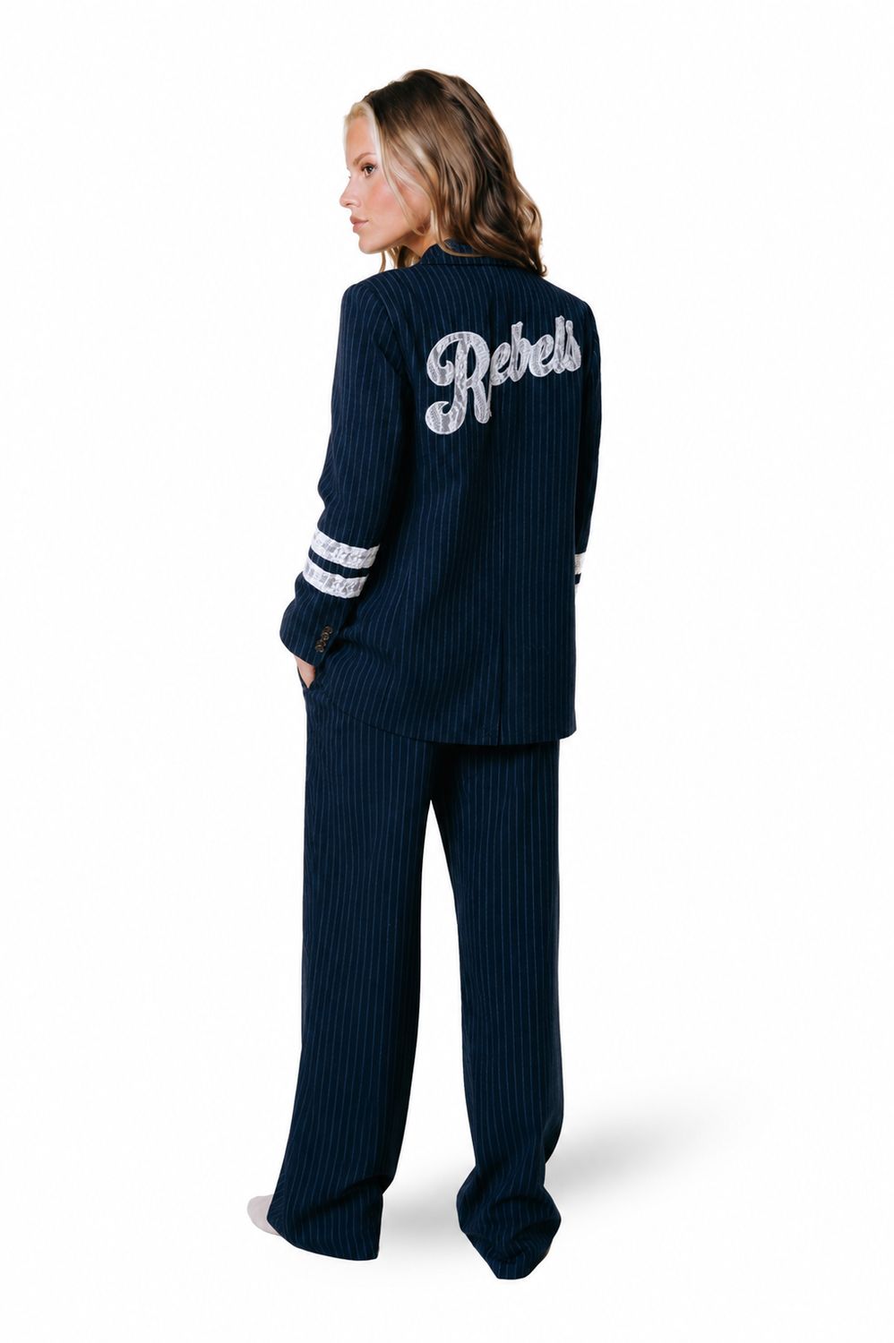 CRR Rus Straight Pants - Navy