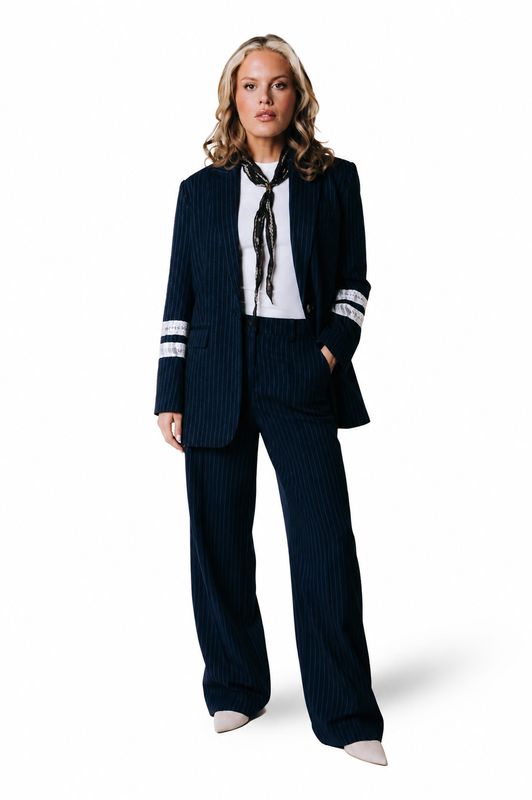 CRR Rus Straight Pants - Navy