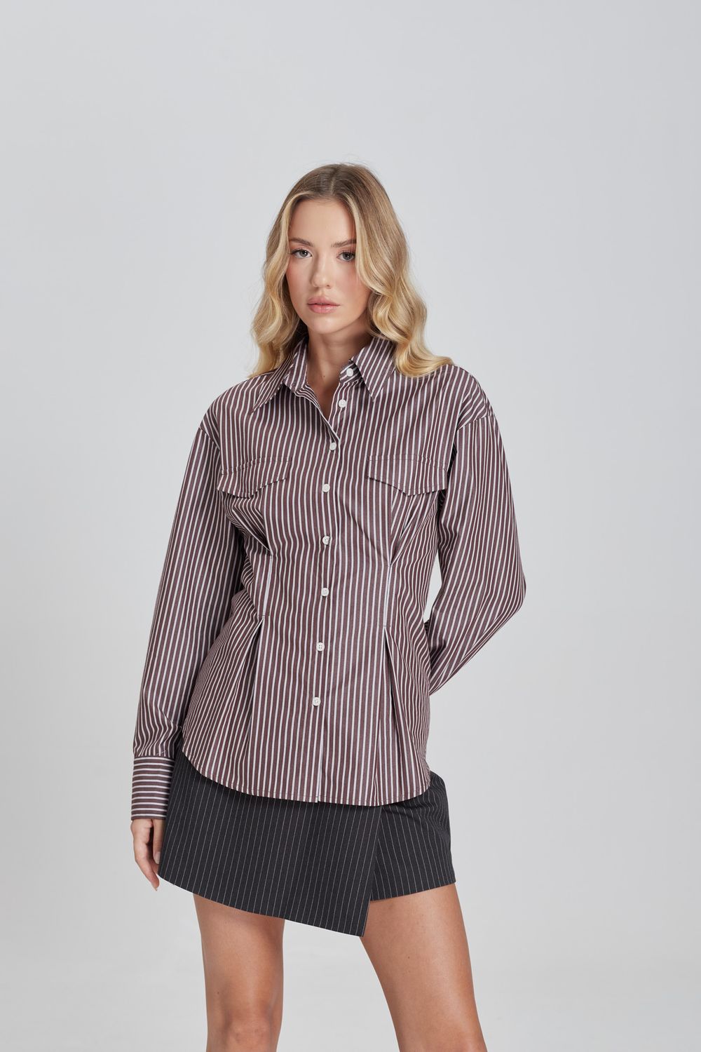 PH Blouse Lexi - Brown
