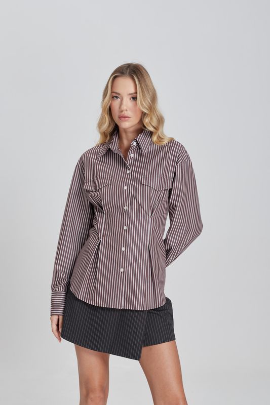 PH Blouse Lexi - Brown