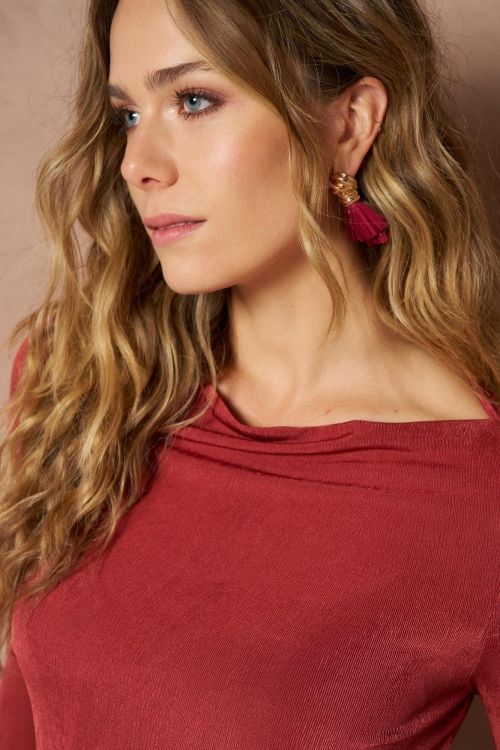 LM Longsleeve Ilen - Raspberry Red