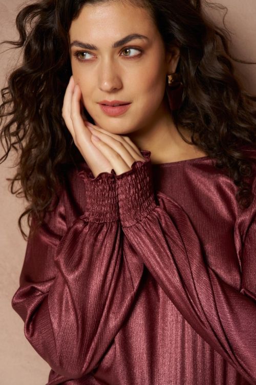 LM Blouse Isli - Raspberry Red