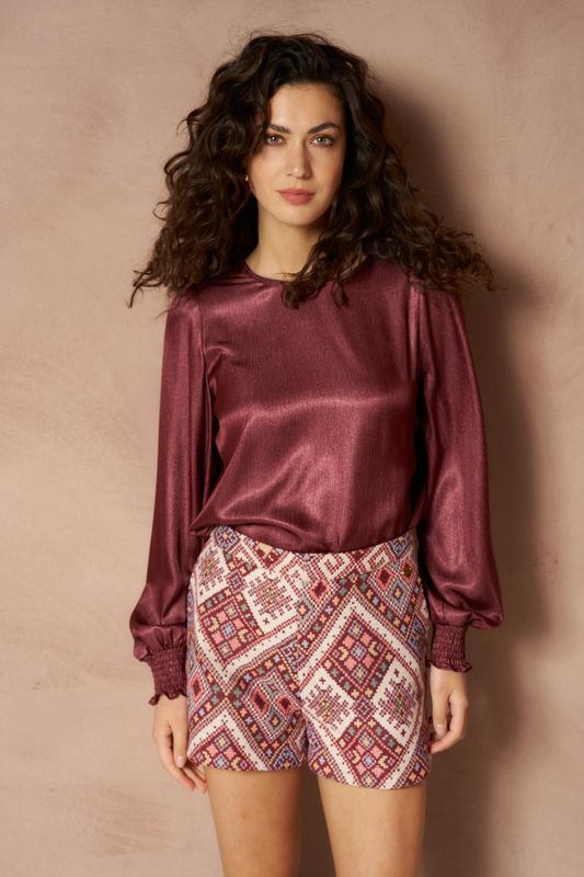 LM Blouse Isli - Raspberry Red