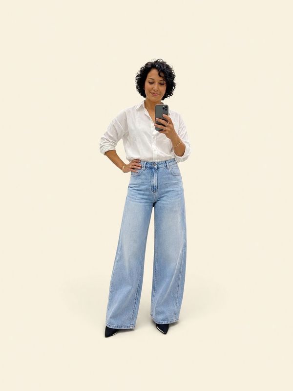 CURVE Balloon Jeans ANNA